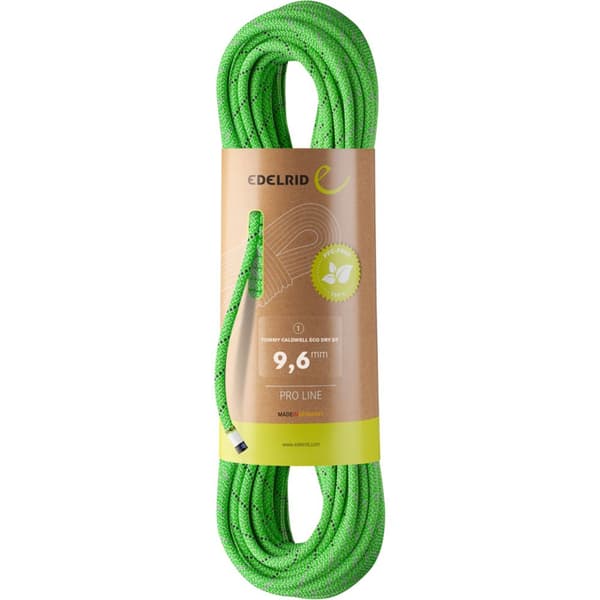 Edelrid Köysi Tommy Caldwell Eco Dry Dt 9.6 Mm Vihreä 70 m