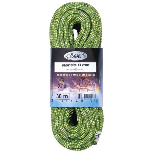 Beal Reb Rando 8 Mm Grøn 20 m