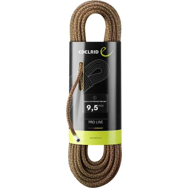 Edelrid Reb Eagle Lite Protect Pro Dry 9.5 Mm Gylden 60 m