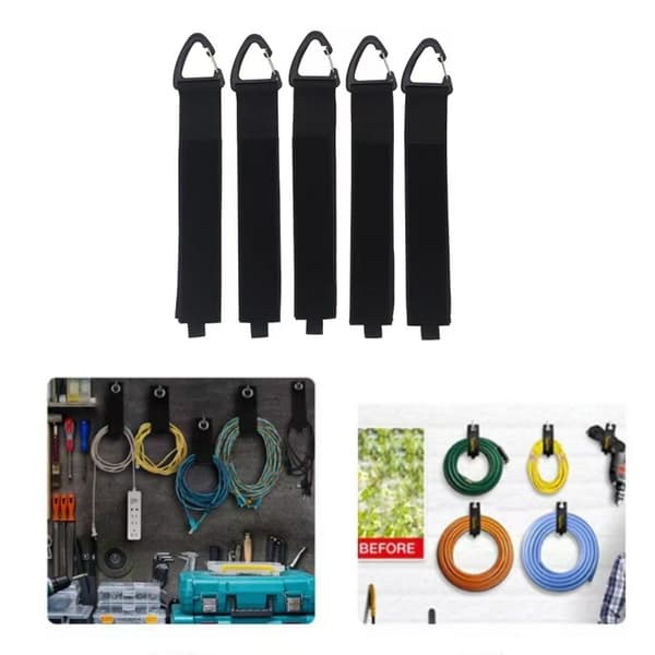 INF Gjenbrukbare Heavy Duty Utility Straps 5-delt