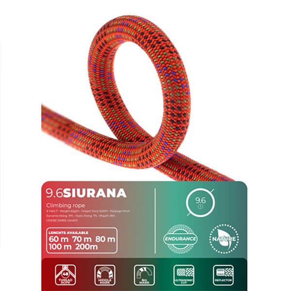 Fixe Climbing Gear Rep Siurana 9.6 Mm Orange 70 m