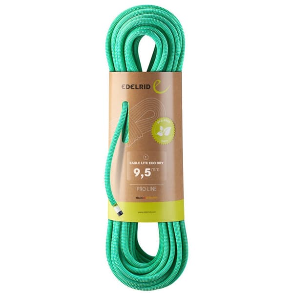 Edelrid Köysi Eagle Lite Eco Dry 9.5 Mm Vihreä 60 m
