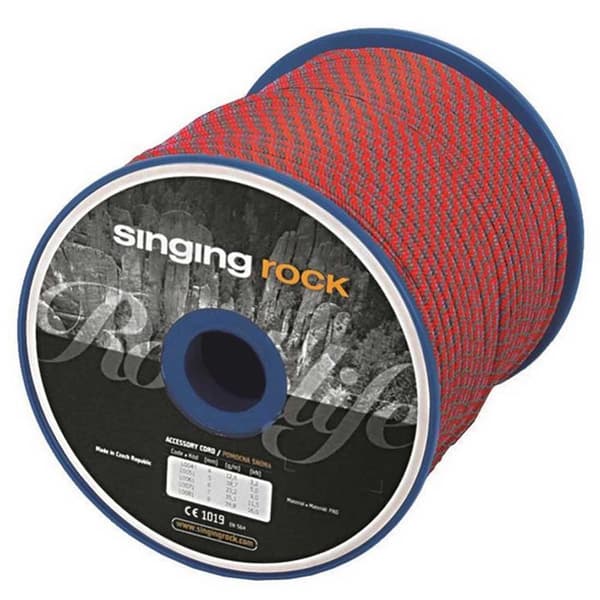 Singing Rock Rep Cordino 7 Mm Bobina Durchsichtig 100 m