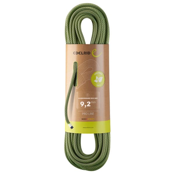 Edelrid Köysi Hummingbird Eco Dry 9.2 Mm Vihreä 70 m