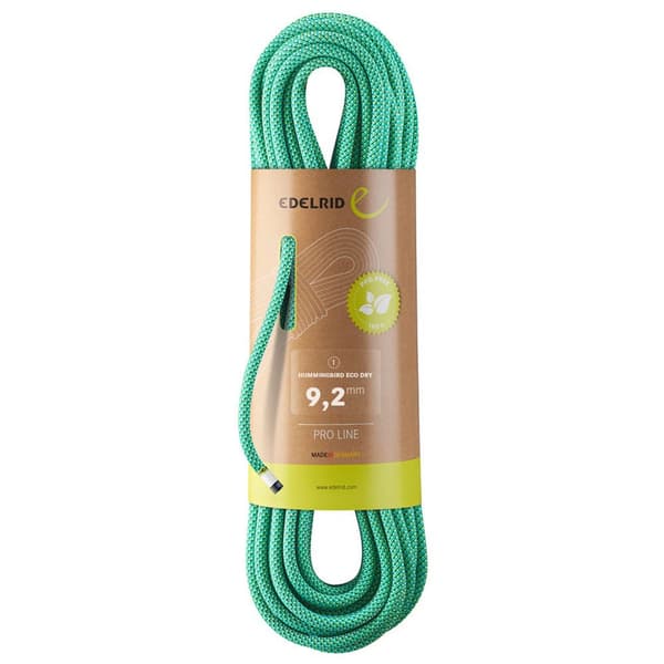 Edelrid Köysi Hummingbird Eco Dry 9.2 Mm Vihreä 60 m
