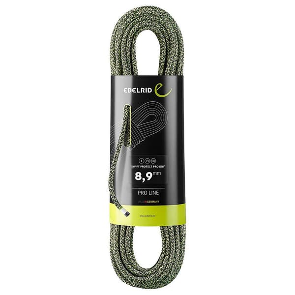 Edelrid Rep Swift Protect Pro Dry 8.9 Mm Brun 200 m