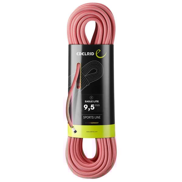 Edelrid Reb Eagle Lite 9.5 Mm Rød 50 m