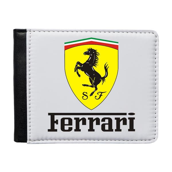 Ferrari Plånbok För Män Med Myntfack