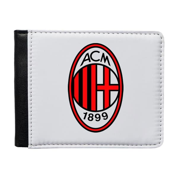 AC Milan Plånbok För Män Med Myntfack