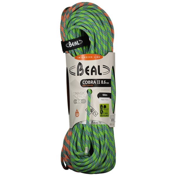 Beal Cobra Ii 8.6 Mm Reb Grøn 100 m