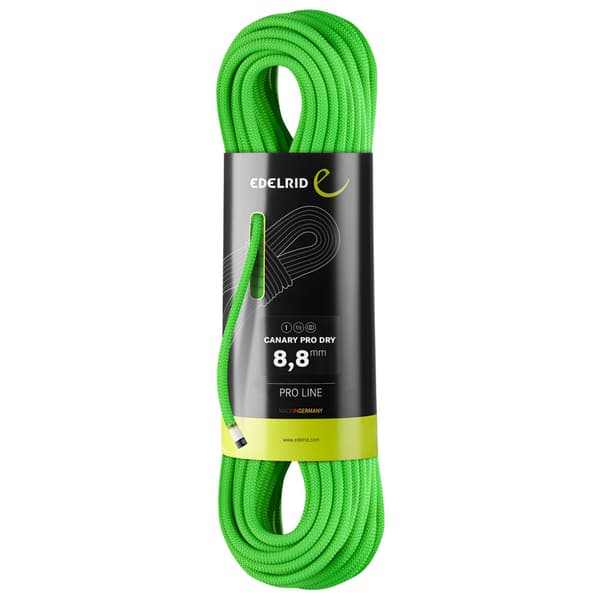Edelrid Canary Pro Dry 8.8 Mm Reb Grøn 70 m