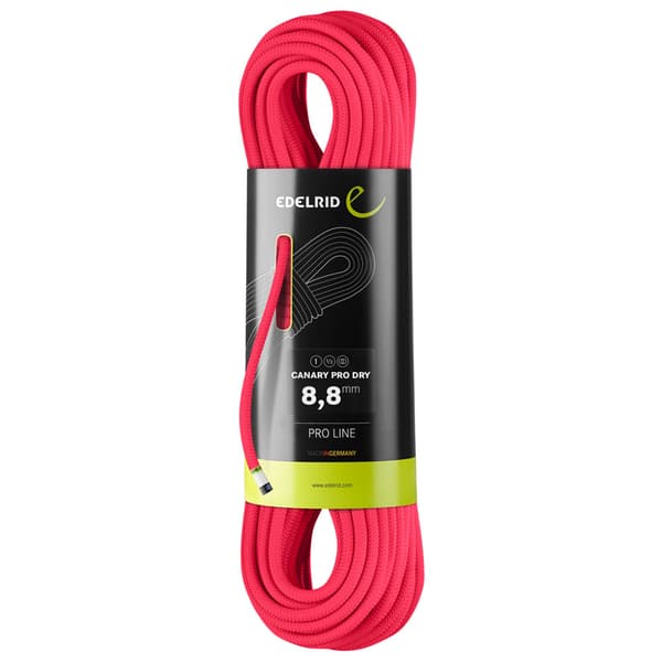 Edelrid Canary Pro Dry 8.8 Mm Reb Rosa 70 m