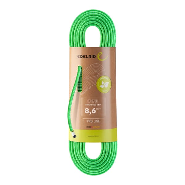 Edelrid Siskin Eco Dry 8.6 Mm Reb Gylden 100 m