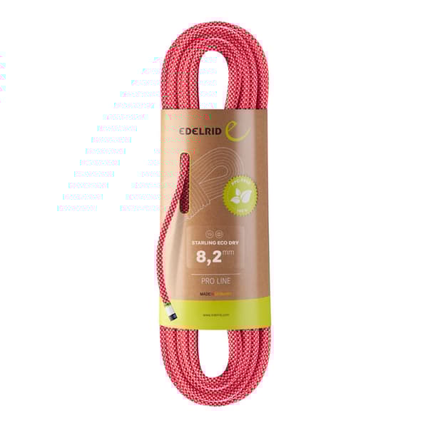 Edelrid Starling Eco Dry 8.2 Mm Reb Rosa 60 m