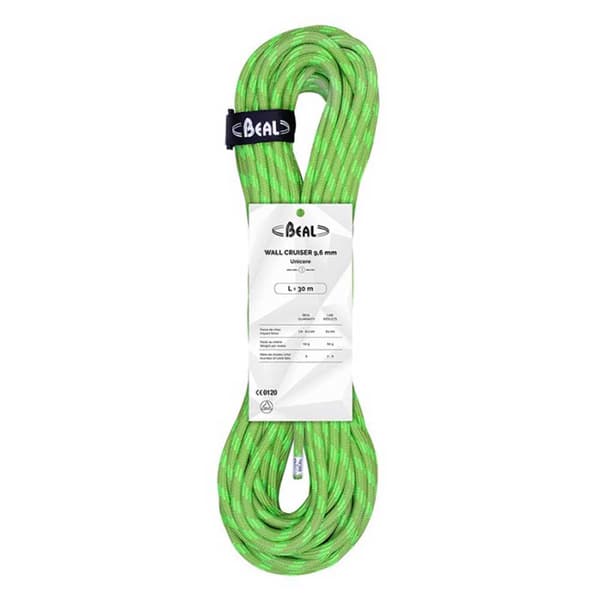 Beal Wall Cruiser Unicore 9.6 Mm Köysi Vihreä 200 m