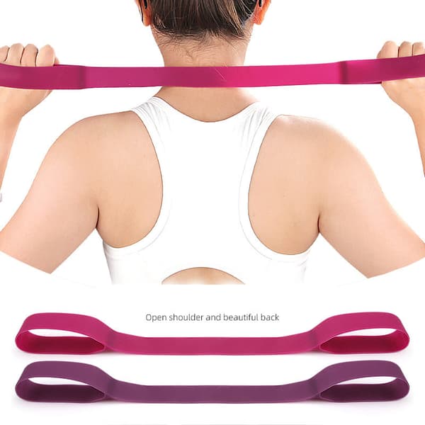 INF Modstandsbåndssæt med manchetter (15lb, 30lb, 40lb) - Pink/Lilla