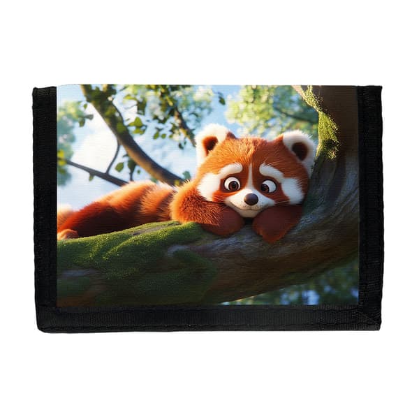 Gullig Tecknad Röd Panda Plånbok