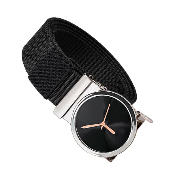INF Canvas Nylon Belt Strap with Metal Buckle