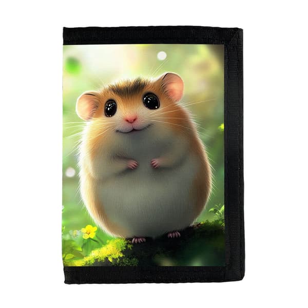Söt Tecknad Hamster Plånbok