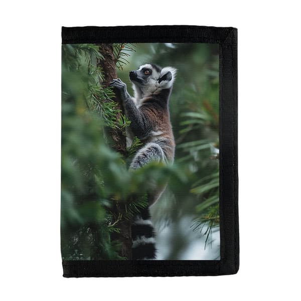 Söt Djur Lemur Plånbok