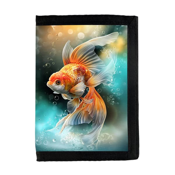 Fisk Guldfisk Plånbok