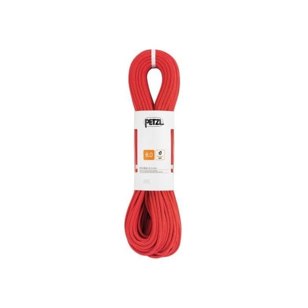 Rumba 8,0 mm dubbelrep - PETZL - Klättring - 60 m - Röd