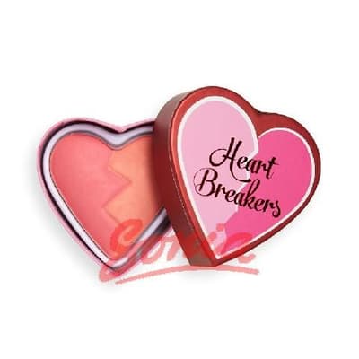 I Heart Revolution Heartbreakers Matte Blush Róz matte face Inspiring 10g