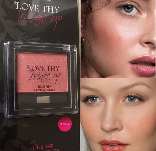 Love Thy Make Up Cruelty-Free Pearl Blush-Peaches