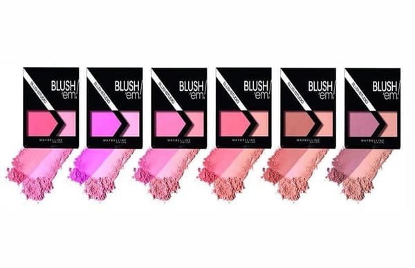 Maybelline Color Show Blush'em! Duo Blusher - Rose Petal Pink