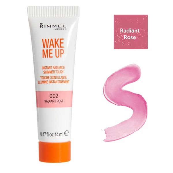 Rimmel Wake-Me-Up Shimmer Highligt & Blush - Radiant Rose