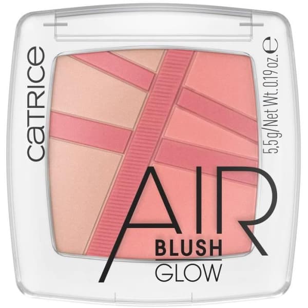 Blush - CATRICE - AirBlush Glow Blush Powder - Rosy Love - Lätt konsistens - Naturlig finish