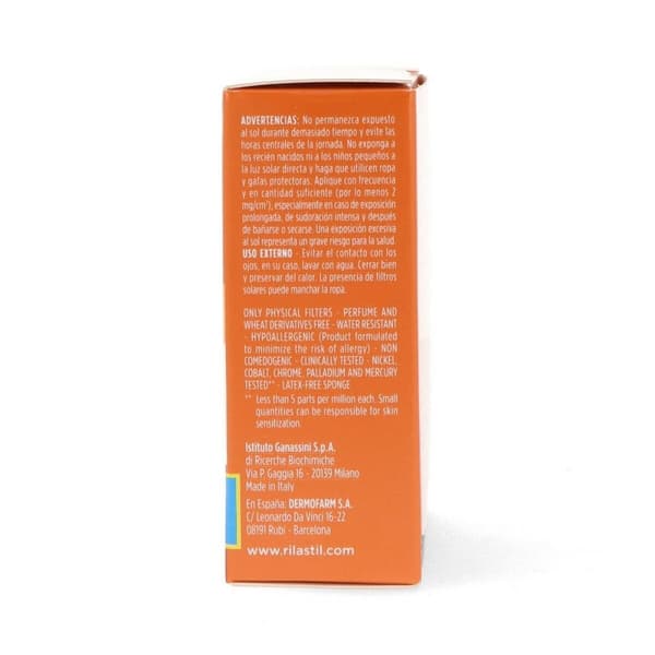 Brunt kompaktpulver Rilastil Sun System Gyllene 10 g