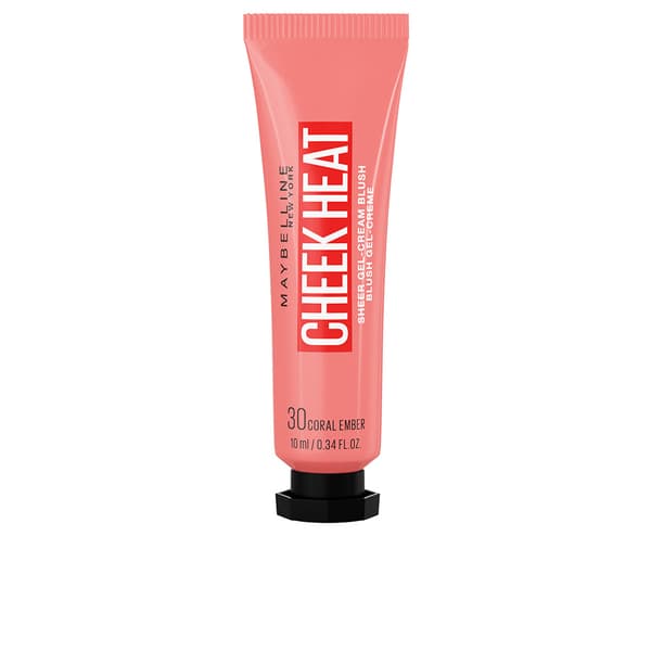 MAYBELLINE CHEEK HEAT gel-cream blusher #30-coral ember