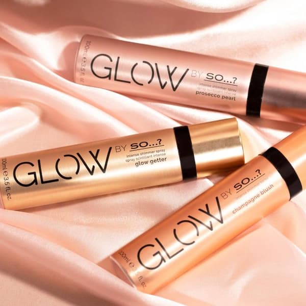 Glow By So... - Intense Shimmering Spray - Champagne Blush -