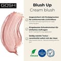 Miniatyrbild 2 av 2: GOSH Blush Cream Blush Up I Blush Stick för definierade ansiktsdrag och mjuka övergångar I Liquid Blush med svamp