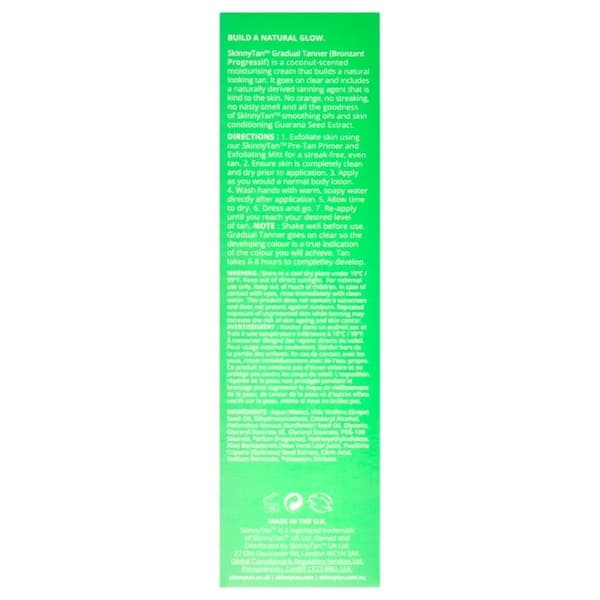 Skinny Tan Asteittainen Tanner Unisex - 4,2 oz Bronzer