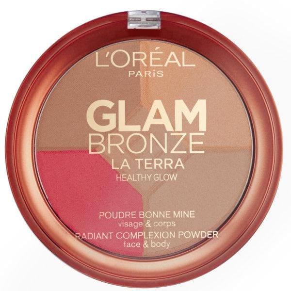 L'Oreal Glam Bronze La Terra Healthy Glow Powder - 02 Medium