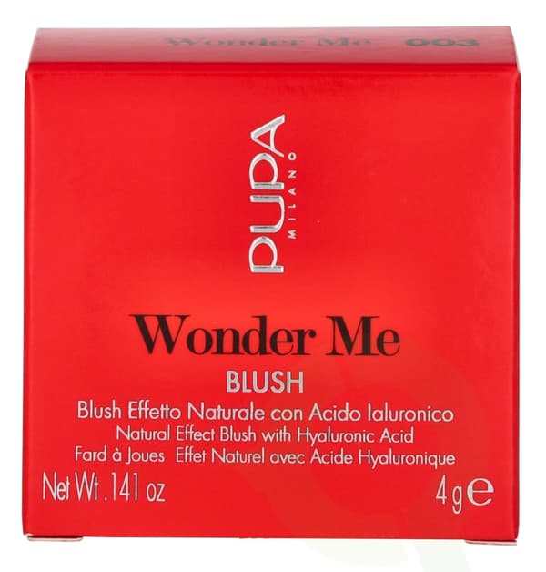 Pupa Milano Pupa Wonder Me Blush 4 g #003 That'S Hot Radiant