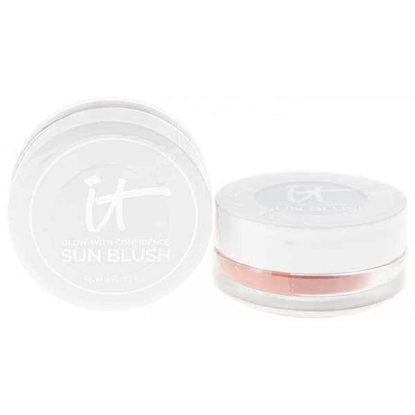 Blush Crème Bronzer 2 i 1 Confidence In A Sun Blush, Effekta Glow, Autobronzer, Glowy Hyn, Med Hyaluronsyra, Alla Hudtyper