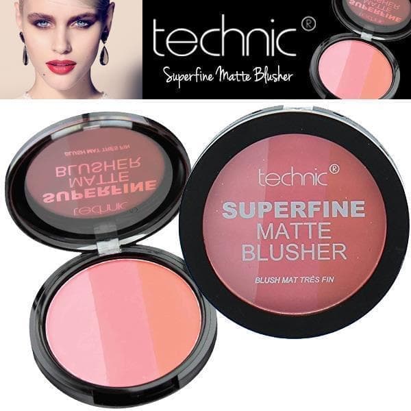 Technic Superfine MATTE Compact Trio-Blusher