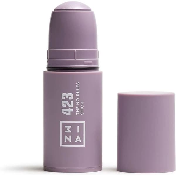 3INA MAKEUP - The No-Rules Stick 423 - Mörk Nude - Crème Blush med Hyaluronsyra - Vegan - Cruelty Free