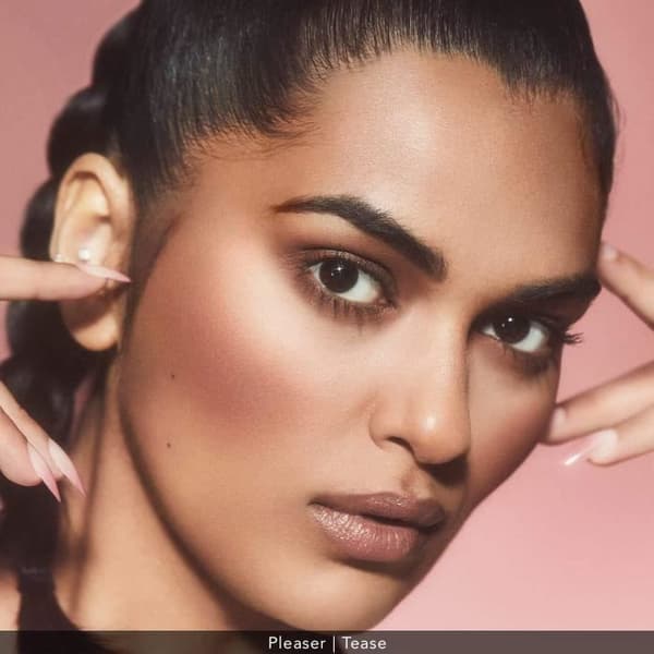 Haus Laboratories Head Rush Blush Duo Heat Spell Bronzer Duo, Highlighter Cheek Duos