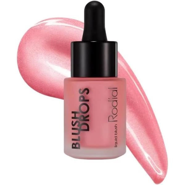 Rodial Blush Drops Frosted Pink 15 ml - Närande och återfuktande rouge droppar för ansiktet med långvarig finish
