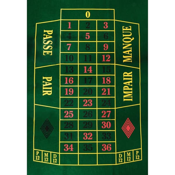 Roulette tæppe 130x90cm