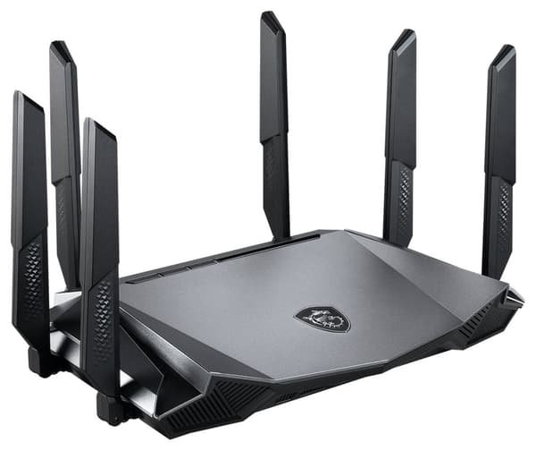 ROUTER MSI AX6600 WiFi 6 Tri-band Gaming Router "GRAX66" (timbru verde 0.8 lei)