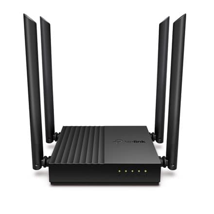 AC1200 Dual-Band Wi-Fi RouterSPEED: 400 Mbps at 2.4 GHz + 867 Mbps at 5 GHzSPEC: 4× Antennas, 1× Gigabit WAN Port + 4× Gigabit LAN PortsFEATURE: Tethe Sort