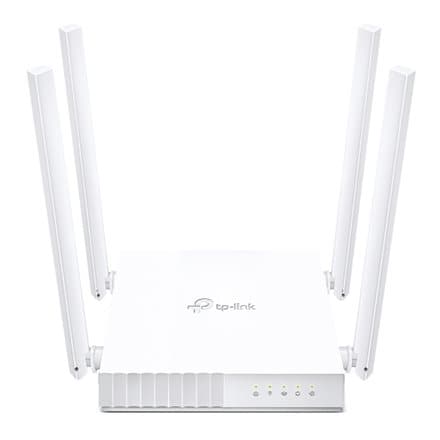 TP-LINK ARCHER C24 wireless router Fast Ethernet Dual-band (2.4 GHz / 5 GHz) White Hvit