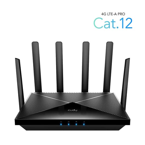 Cudy LT12 wireless router Gigabit Ethernet Dual-band (2.4 GHz / 5 GHz) 4G Black