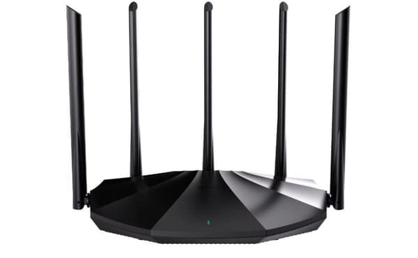 ROUTER Tenda wireless AX1500Mbps,1 x WAN Gigabit, 3 porturi LAN Gigabit, 2.4 GHz/5 GHz dual band, 5 antene externe, WI-FI 6 "RX2 PRO" (timbru verde 0.