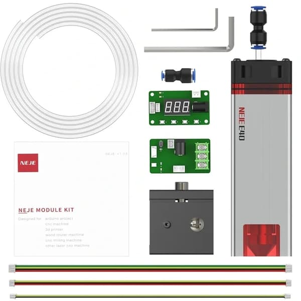 Lasermodul, dobbeltstråle, 80W effekt, A40630 + Luftdyse